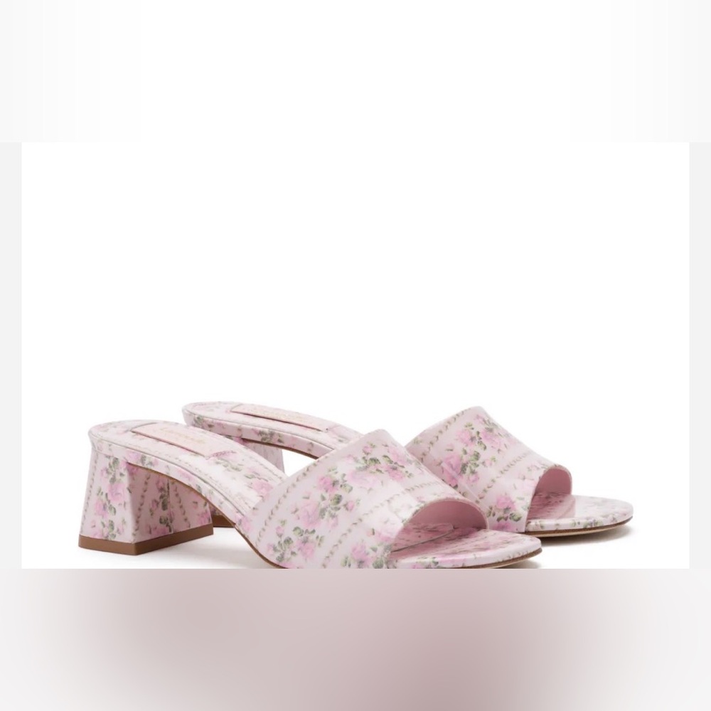 Floral Pink Women's Sandals